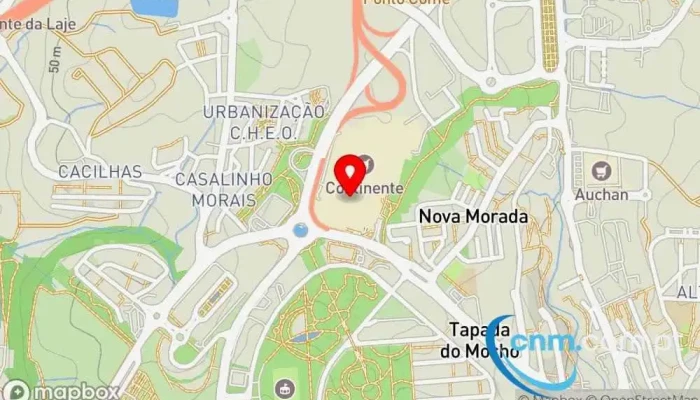 Pes De Cereja   Oeiras Mapa - Paço De Arcos
