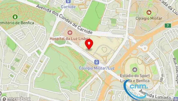 Pes De Cereja Sede Mapa - Lisboa