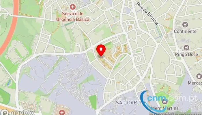 Ping Pong -  Mapa - Algueirão-mem Martins