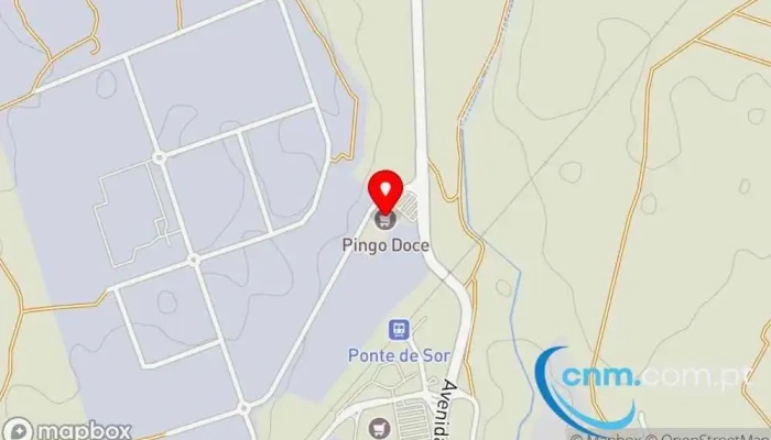 Pingo Doce Ponte De Sor   Zona Industrial Mapa - Ponte De Sor