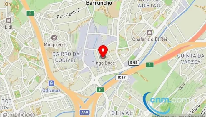 Pingo Doce Povoa De Santo Adriao Mapa - Póvoa De Santo Adrião