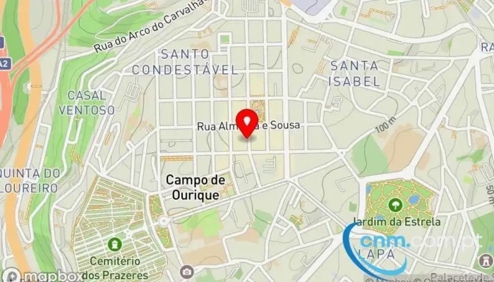 Pipoca -  Mapa - Lisboa