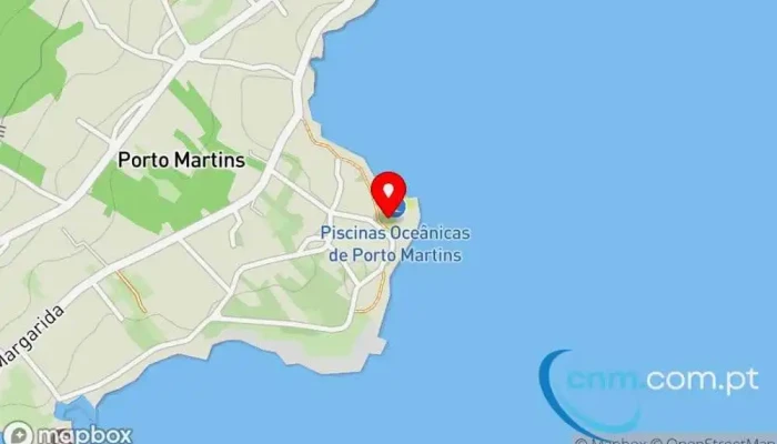 Piscina Oceanica -  Mapa - Porto Martins