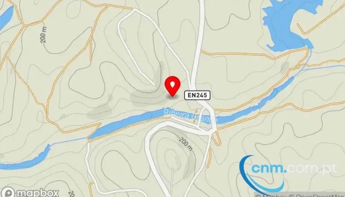 Piscinas Da Fronteira -  Mapa - Fronteira