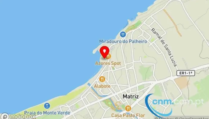 Piscinas Municipais De Ribeira Grande -  Mapa - Ribeira Grande