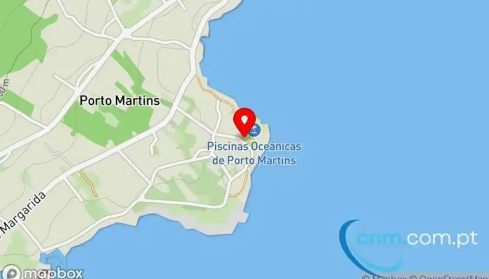 Piscinas Naturais De Porto Martins -  Mapa - Porto Martins