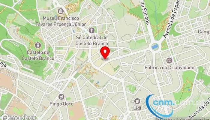 Polichinelo -  Mapa - Castelo Branco
