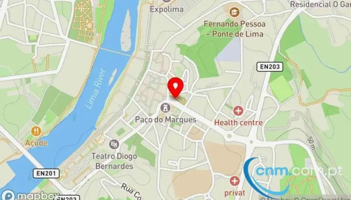 Ponto Ctt -    Correio Mapa - Pte. De Lima