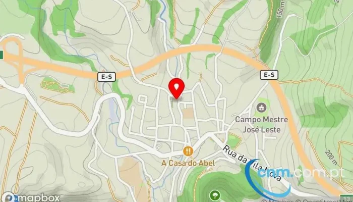 mapa de Ponto CTT Correios Correios em Água de Pau