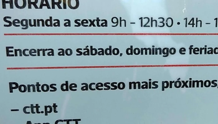 Ponto Ctt -  Correios - Sobreda