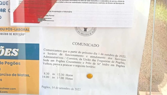 Ponto Ctt -  Correios - Santo Isidro De Pegões