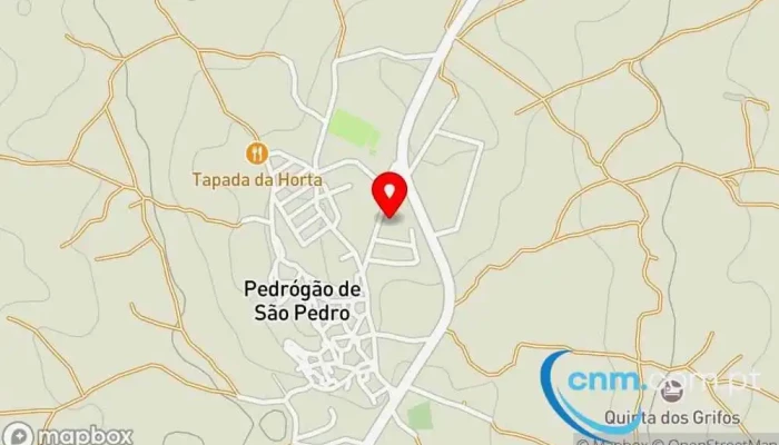 Ponto Ctt De Pedrogao De Sao Pedro Mapa - Pedrogão