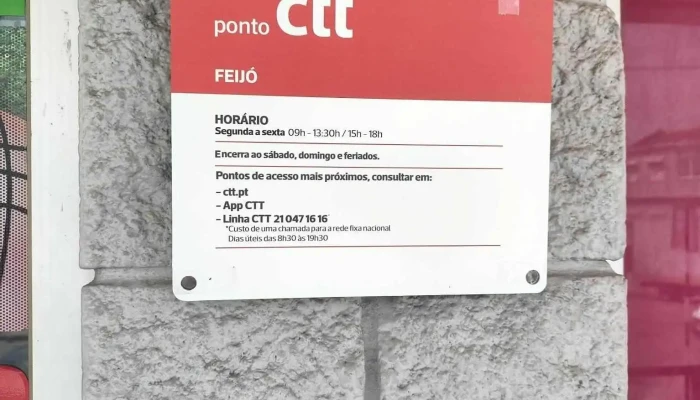 Ponto Ctt -  Mais Recentes - Almada