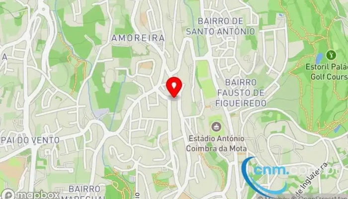 mapa de Ponto CTT Correios em Alcabideche