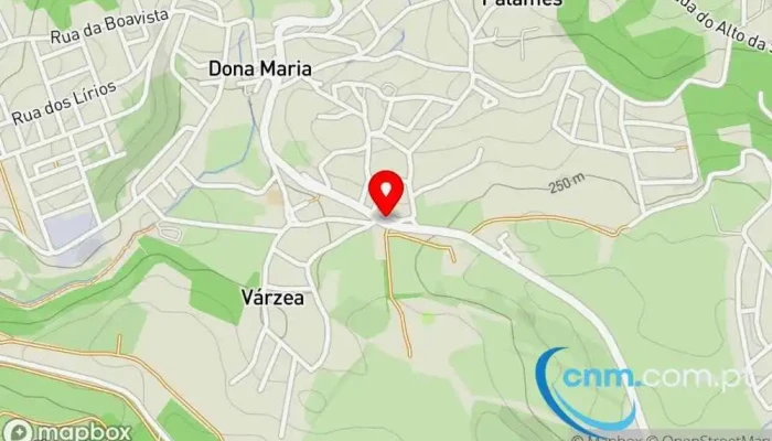 mapa de Ponto CTT Correios em Almargem do Bpo.