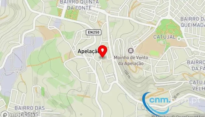 mapa de Ponto CTT Correios em Apelação