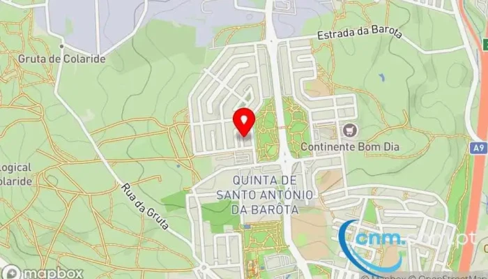 mapa de Ponto CTT Correios em Belas