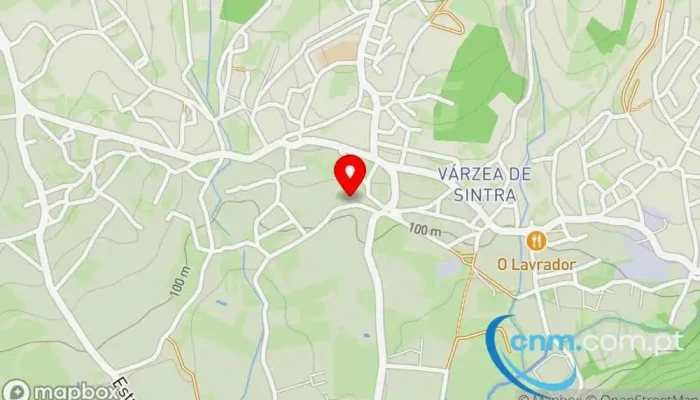 mapa de Ponto CTT Correios em Sintra