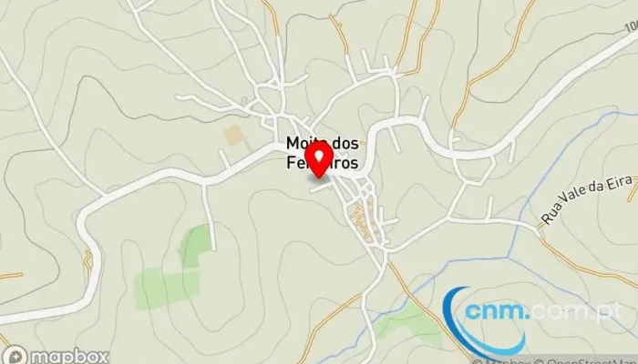 mapa de Ponto CTT Correios em Moita dos Ferreiros