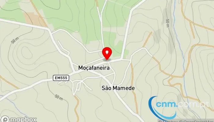 mapa de Ponto CTT Correios em Ventosa