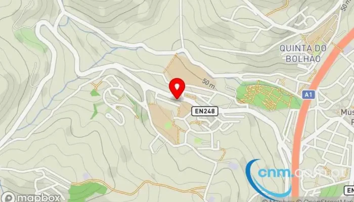 mapa de Ponto CTT Correios em Vila Franca de Xira