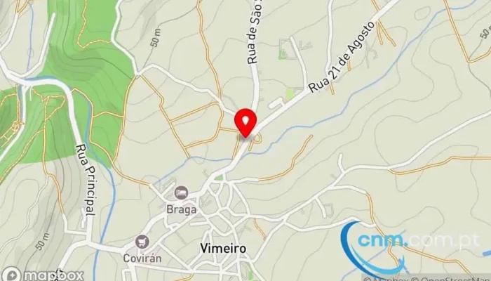 mapa de Ponto CTT Correios em Vimeiro