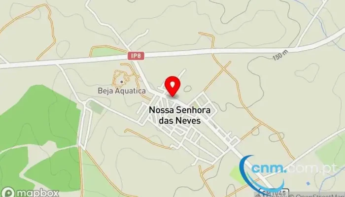 mapa de Ponto CTT Correios em Nossa Sra. das Neves