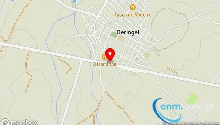 mapa de Ponto CTT Correios em Beringel