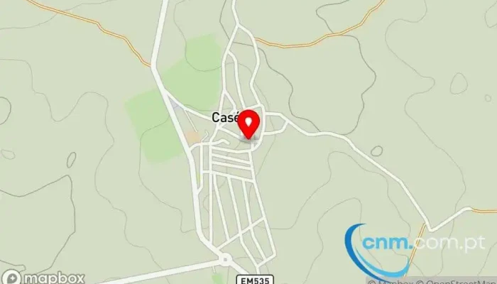mapa de Ponto CTT Correios em Castro Verde