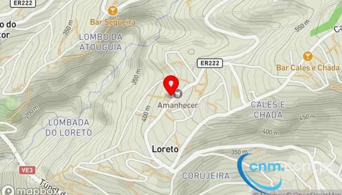 mapa de Ponto CTT Correios em Arco da Calheta