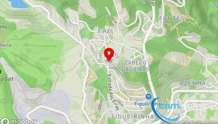 mapa de Ponto CTT Correios em Caniço