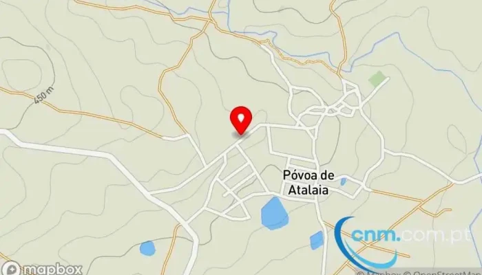 mapa de Ponto CTT Correios em Póvoa de Atalaia