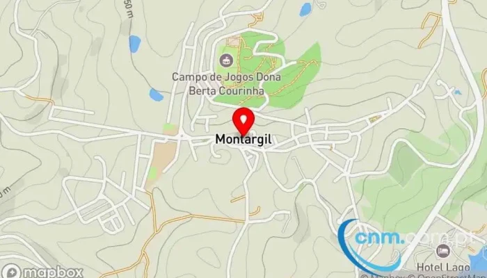 mapa de Ponto CTT Correios em Montargil