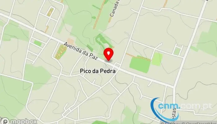 mapa de Ponto CTT Correios em Pico da Pedra