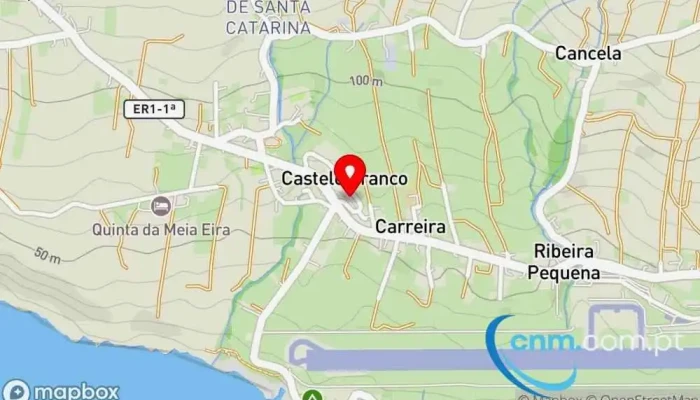 mapa de Ponto CTT Correios em Hrt