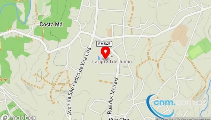 mapa de Ponto CTT Correios em R. de Sourzac 55