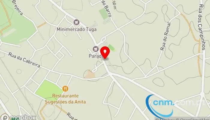 mapa de Ponto CTT Correios em Aveiro