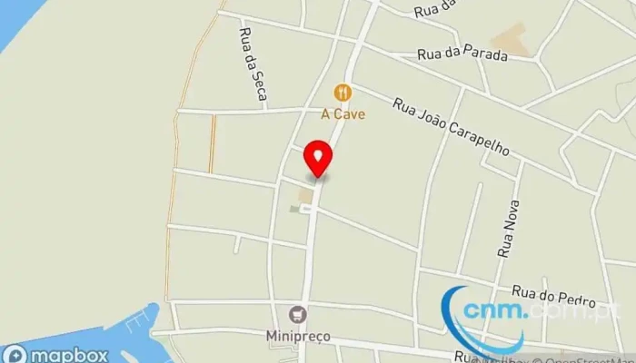 mapa de Ponto CTT Correios em Gafanha da Encarnação
