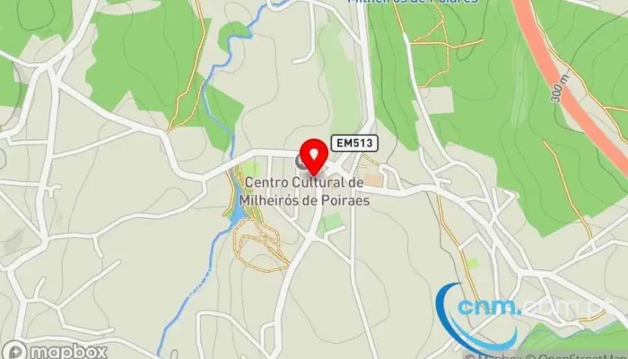 mapa de Ponto CTT Correios em Praça São Miguel 19