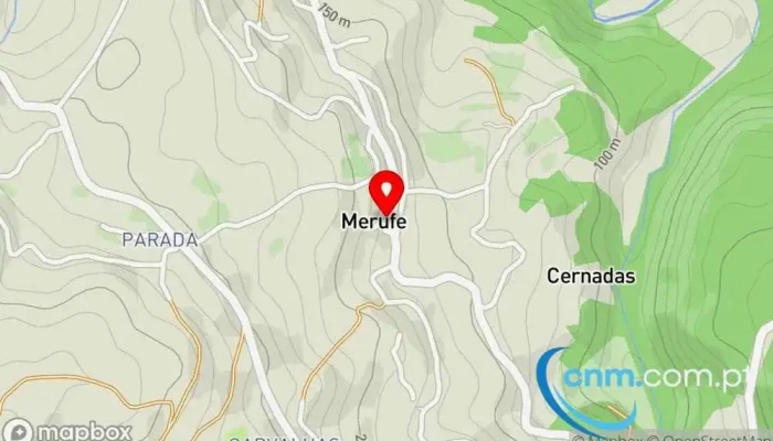 mapa de Ponto CTT Correios em Lugar de Mosteiro
