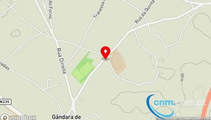 mapa de Ponto CTT Correios em Oliveirinha