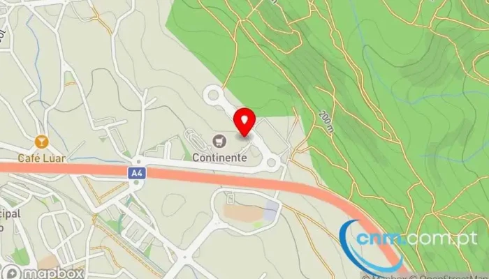 mapa de Ponto CTT Correios em Valongo