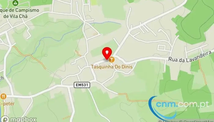 mapa de Ponto CTT Correios em Vila Chã