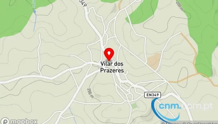 mapa de Ponto CTT Correios em Ourém