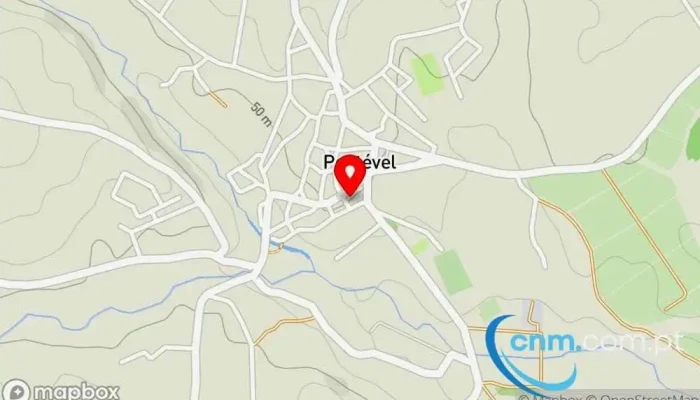 mapa de Ponto CTT Correios em Pontével