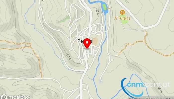 mapa de Ponto CTT Correios em Pernes