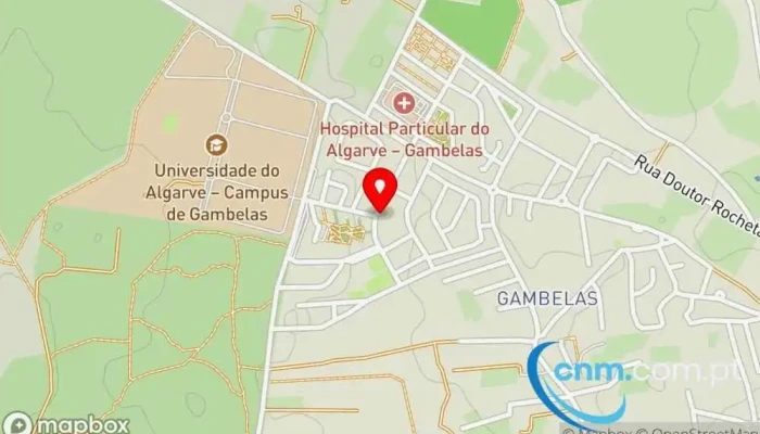 mapa de Ponto CTT Correios em Faro