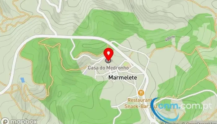 mapa de Ponto CTT Correios em Marmelete
