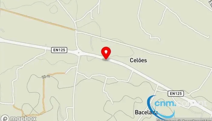 mapa de Ponto CTT Correios em Quarteira
