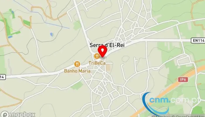 mapa de Ponto CTT Correios em Atouguia da Baleia